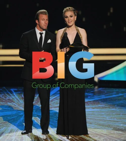 Scott Caan and Anna Paquin at Emmy Awards