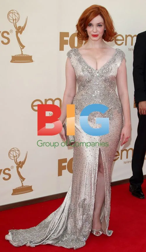 Christina Hendricks at Emmy Awards