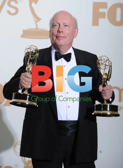 Julian Fellowes Holds Emmys