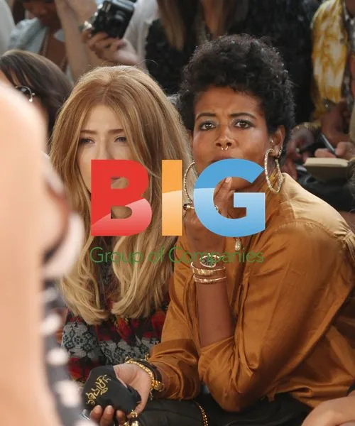 Nicola Roberts and Kelis at London Fashion Week