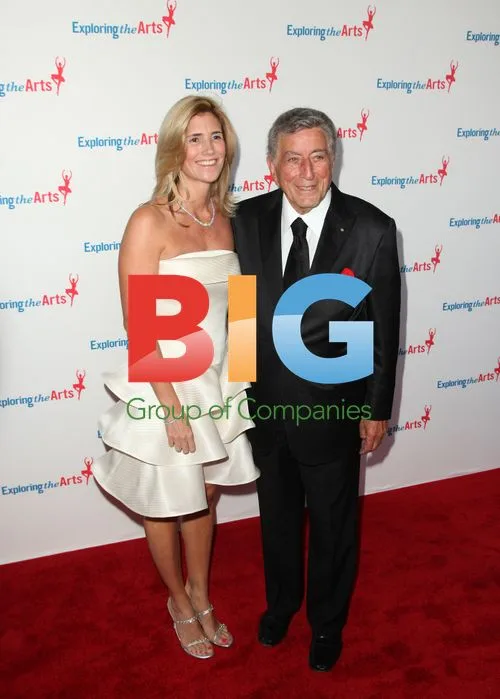 Patricia Beech and Tony Bennett at Tony Bennett's 85th Birthday Gala