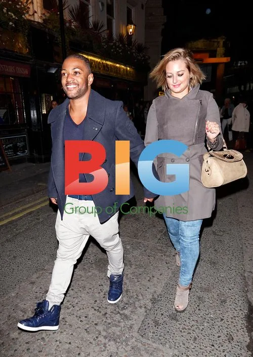 Jonathan JB Gill and Chloe Tangney at The Piccadilly Theatre