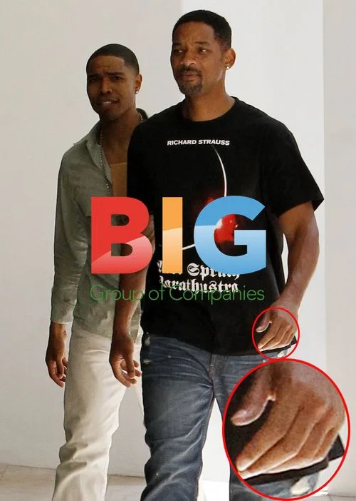 Will Smith and Trey Songz Spotted at Office