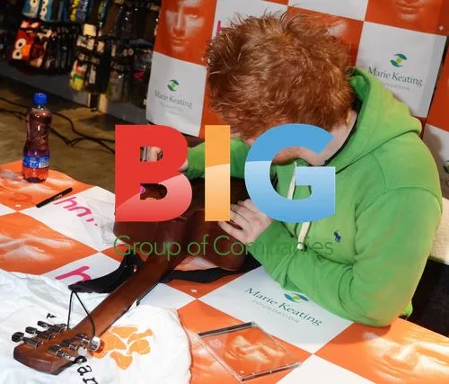 Ed Sheeran at HMV Signing Session