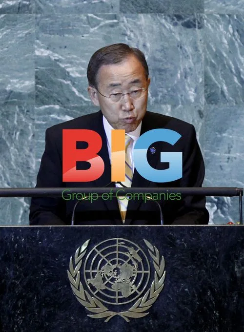 UN Secretary General Ban Ki-moon at General Assembly