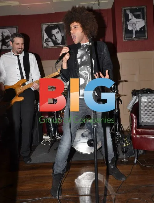 Jamie Archer performs at Harrys Bar