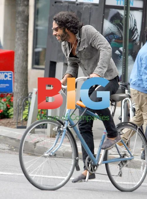 Carlos Leon Bicycling in NYC