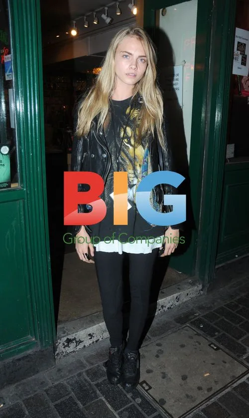 Cara Delevingne Leaving The Box in London