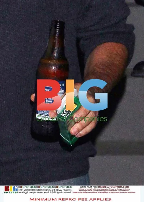 Simon Cowell and Mezhgan Leaving Friend's House