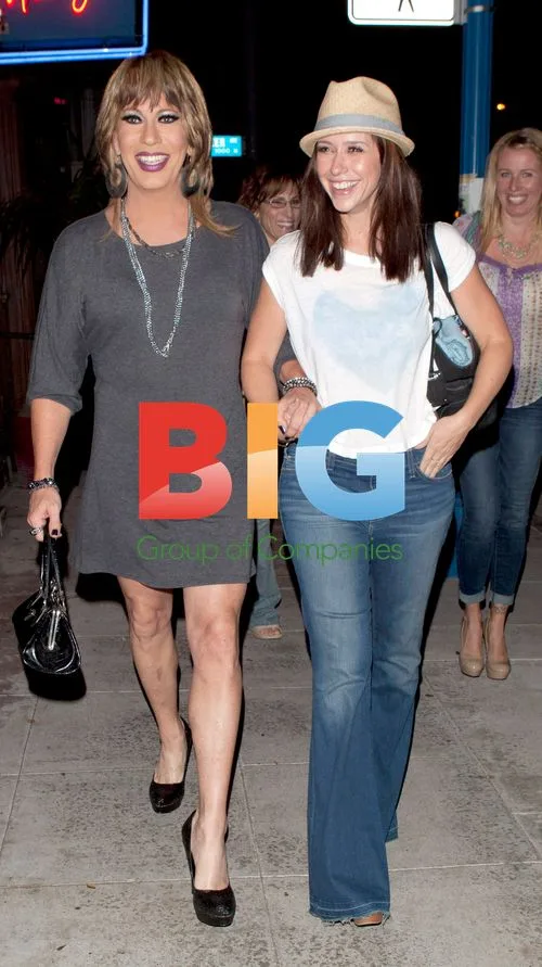 Jennifer Love Hewitt with Drag Queen
