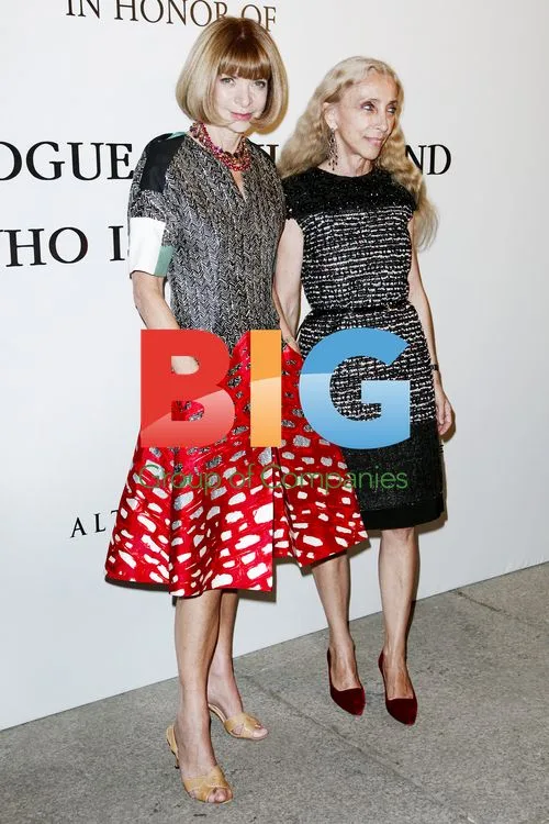 Anna Wintour and Franca Sozzani at Vogue Fashion Fund Party