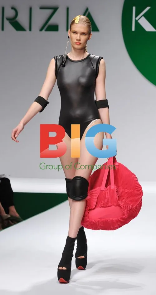 Models on Catwalk at Krizia Milan Fashion Week