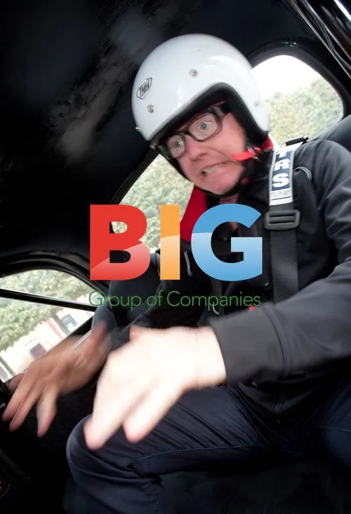 The Stig and Chris Evans in Black Cab