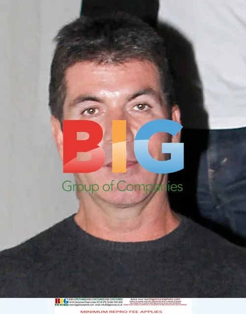 Simon Cowell and Mezhgan after X Factor Premiere