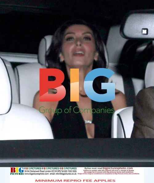 Simon Cowell Leaves Friend's House in Beverly Hills