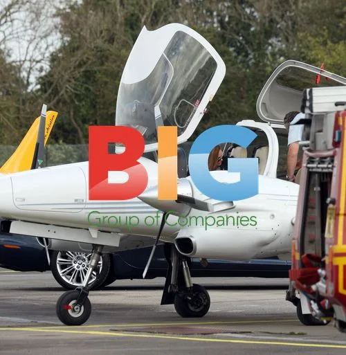Angelina Jolie Takes Flying Lesson