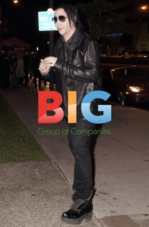 Marilyn Manson at BOA Steakhouse