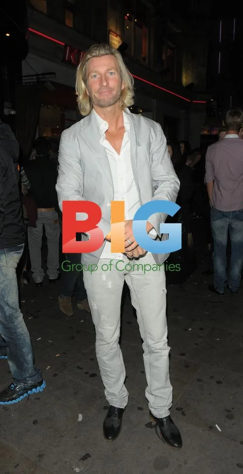 Robbie Savage at Strictly Come Dancing event