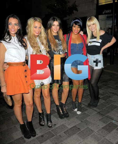 Celebs at Movida for Dappy's No.1 Single