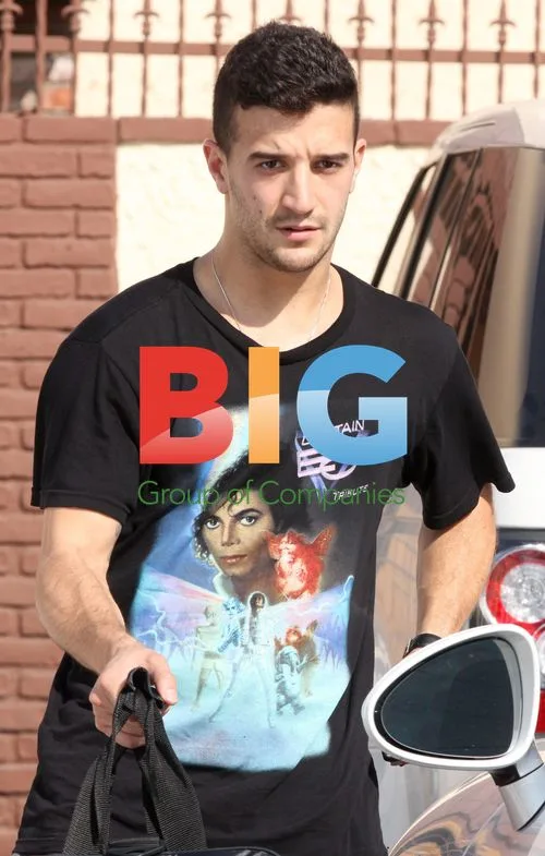 Mark Ballas at Dancing With The Stars practice