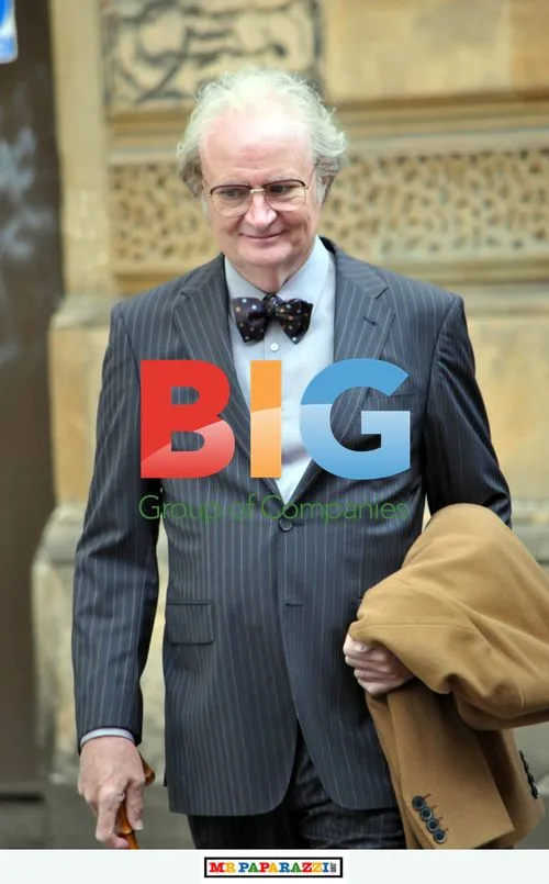 Jim Broadbent Filming 'Cloud Atlas' in Glasgow