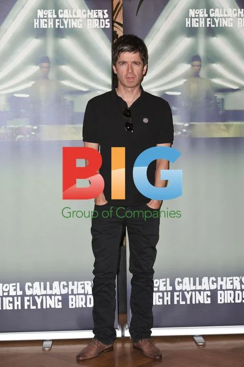 Noel Gallagher at album presentation