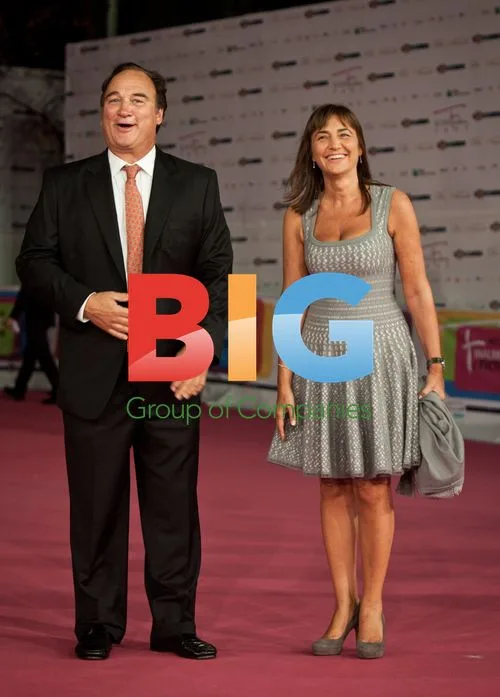 Jim Belushi and Renata Polverini at Rome Fiction Fest