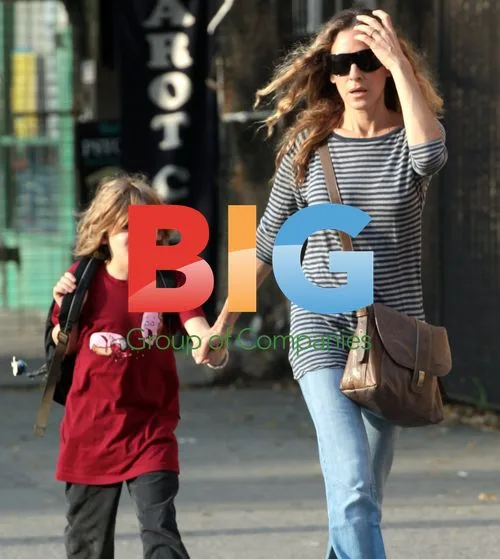 Sarah Jessica Parker with son in New York