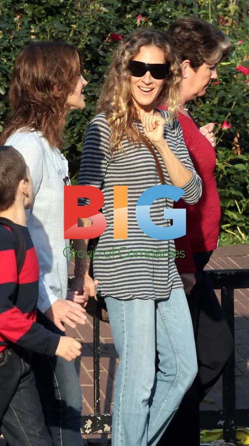 Sarah Jessica Parker with son in NYC