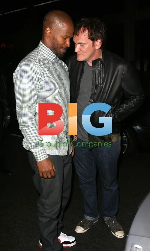 Jamie Foxx and Quentin Tarantino at Dinner