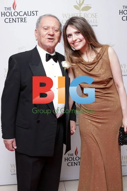 Celebs at White Rose Charity Ball in London