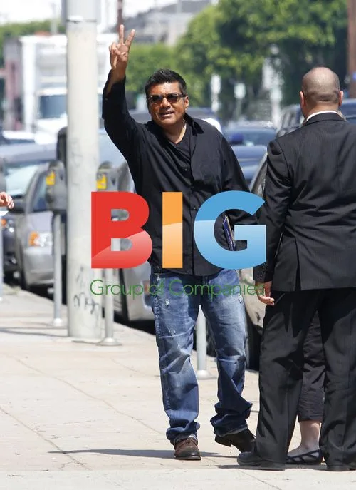 George Lopez Spotted with Book in West Hollywood