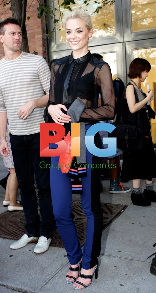 Jamie King at New York Fashion Week