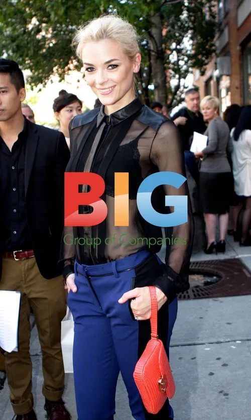 Jamie King at New York Fashion Week