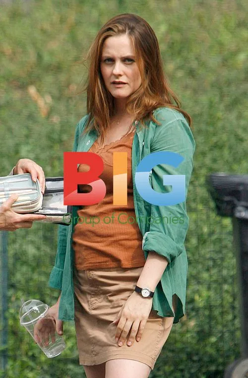 Alicia Silverstone on 'Gods Behaving Badly' set