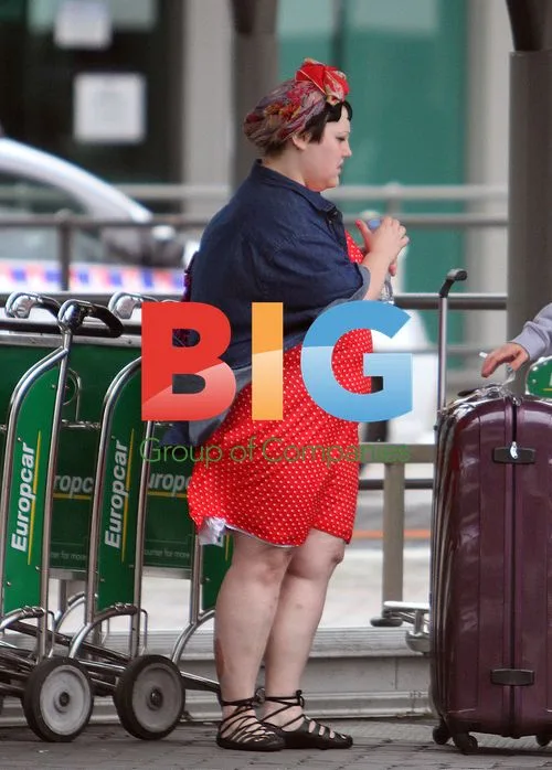 Beth Ditto Departs for Parklife Festival in Perth