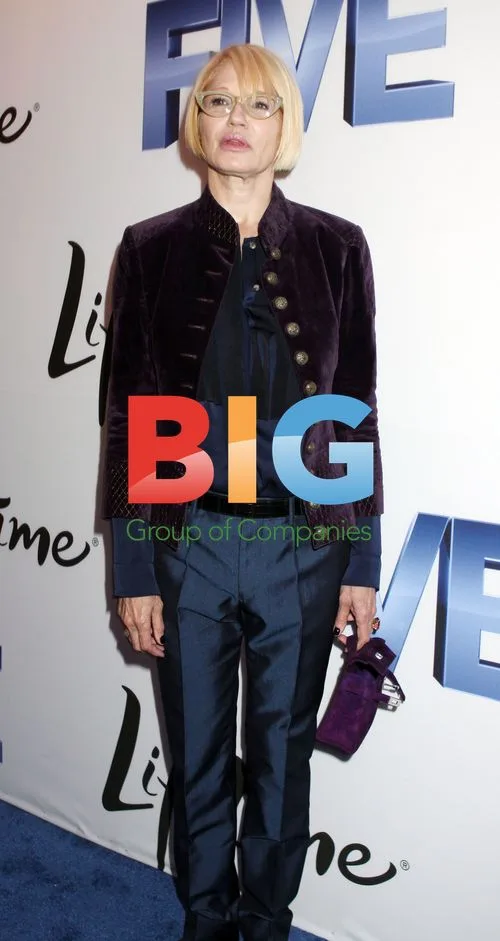 Ellen Barkin at Lifetime Five Premiere