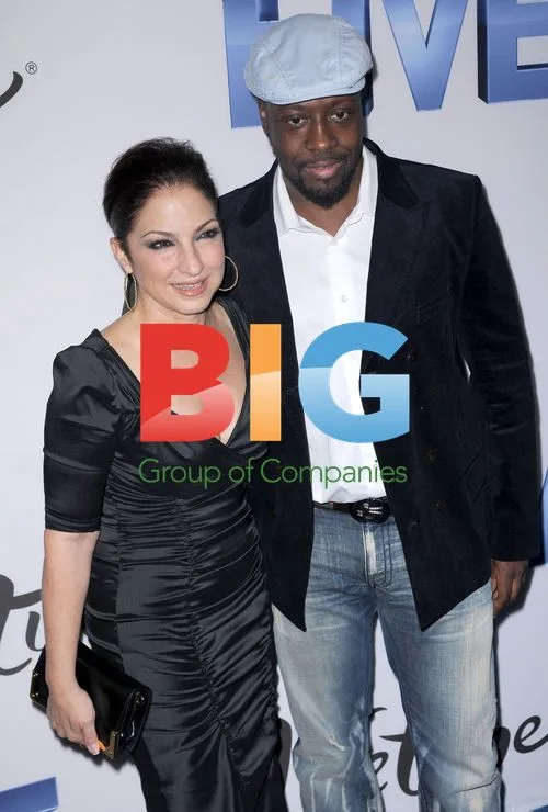 Gloria Estefan and Wyclef Jean at 'Five' Screening