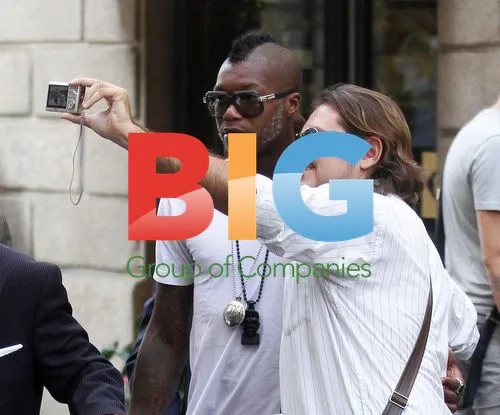 Football stars spotted in Milan
