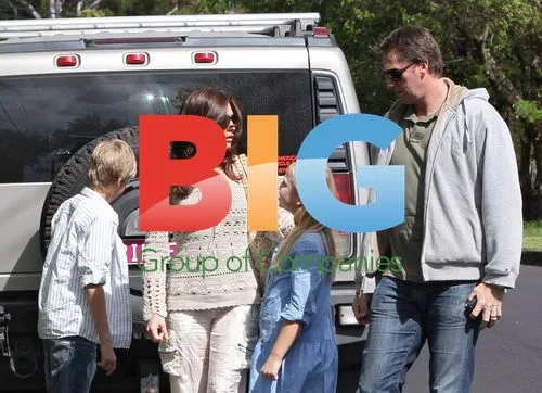 Glenn McGrath and Family in Sydney