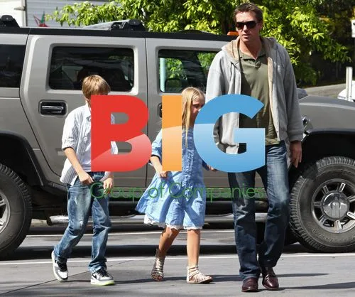 Glenn McGrath and Family in Sydney