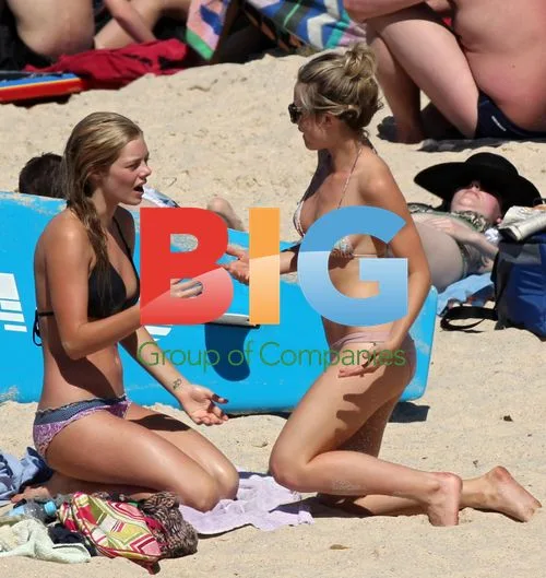 Home and Away stars at Bronte Beach