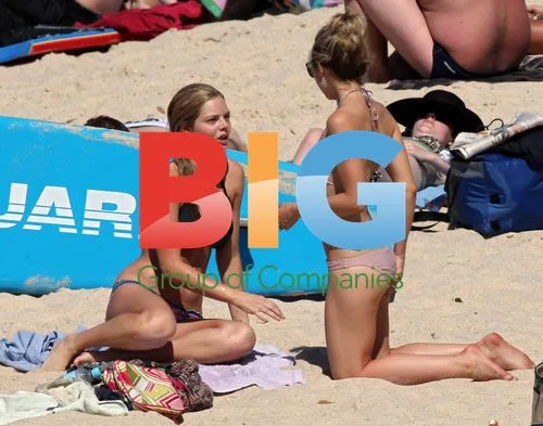 Home and Away stars at Bronte Beach
