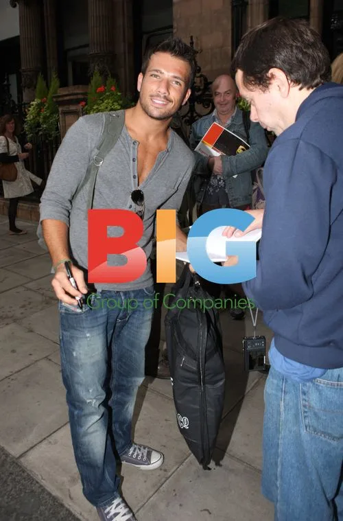 Danny Mac at hotel for Inside Soap awards