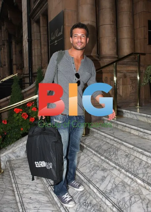 Danny Mac Arrives at Hotel for Soap Awards
