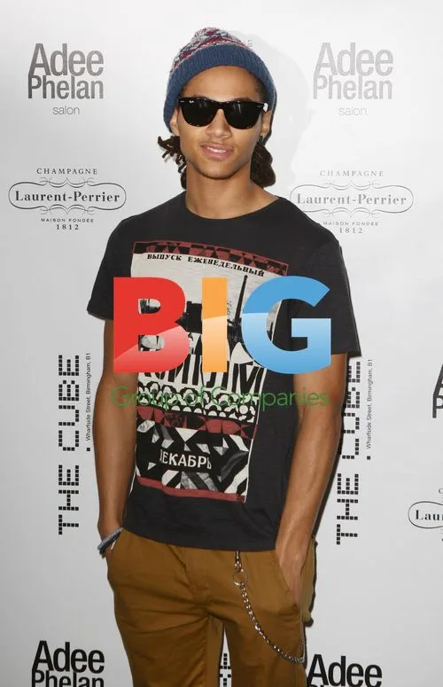 Bluey Robinson at Adee Phelan Hair Salon Launch