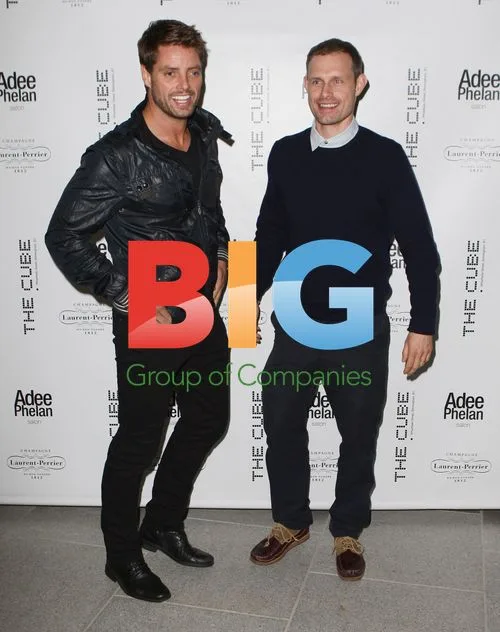 Keith Duffy and Ben Price at Adee Phelan Salon Launch