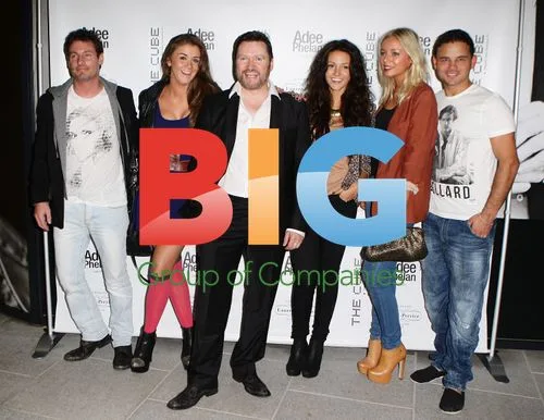 Brooke Vincent and others at Adee Phelan hair salon launch