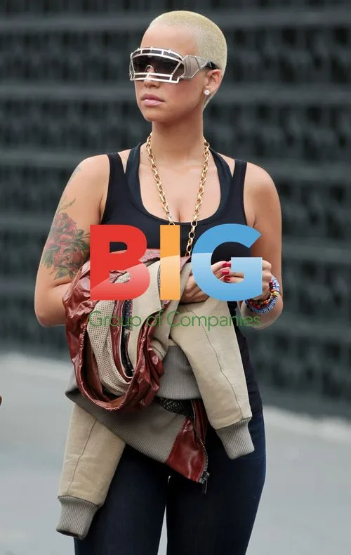 Amber Rose Out in NYC