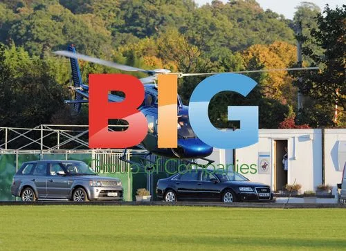Brad Pitt Leaving by Helicopter, London